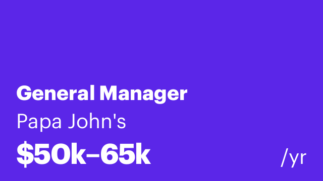 General Manager
