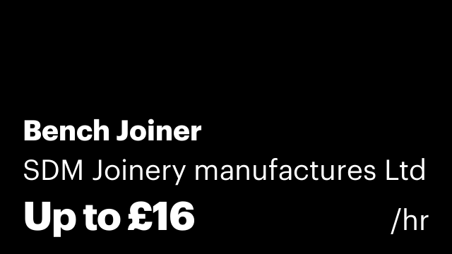 Bench Joiner