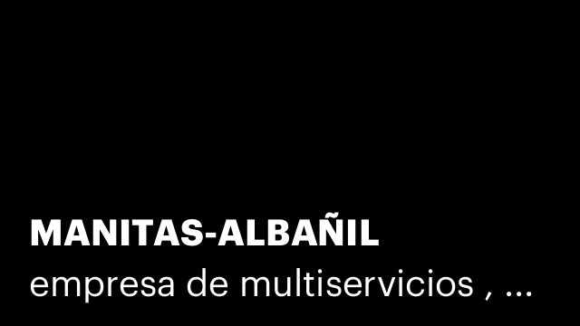 MANITAS-ALBAÑIL
