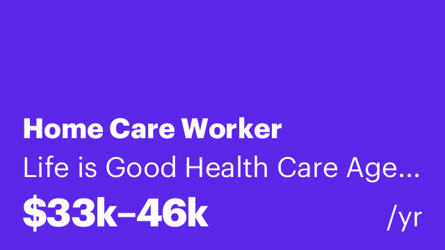 Home Care Worker