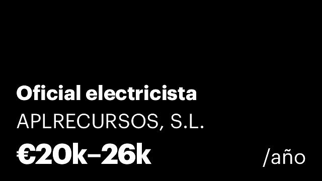 Oficial electricista