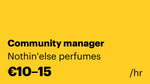 Community manager