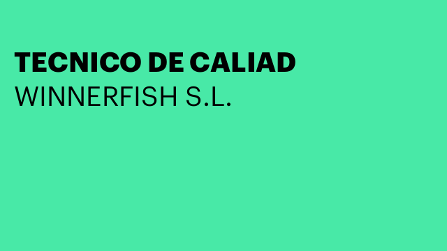 TECNICO DE CALIAD
