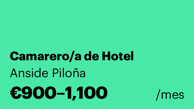 Camarero/a de Hotel