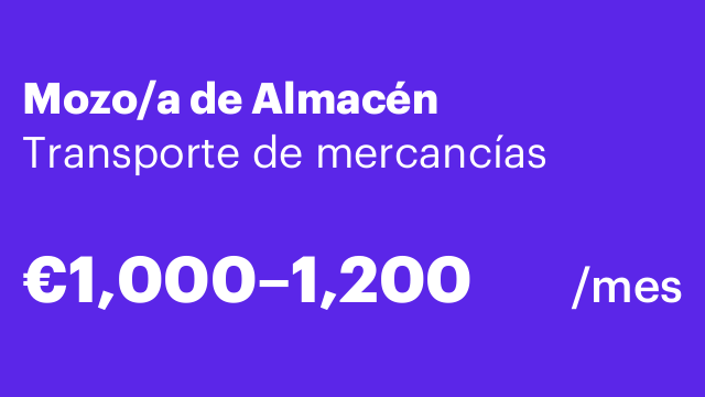 Mozo/a de Almacén