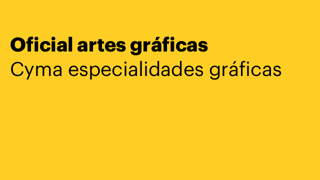 Oficial artes gráficas