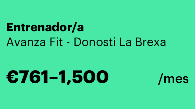 Entrenador/a