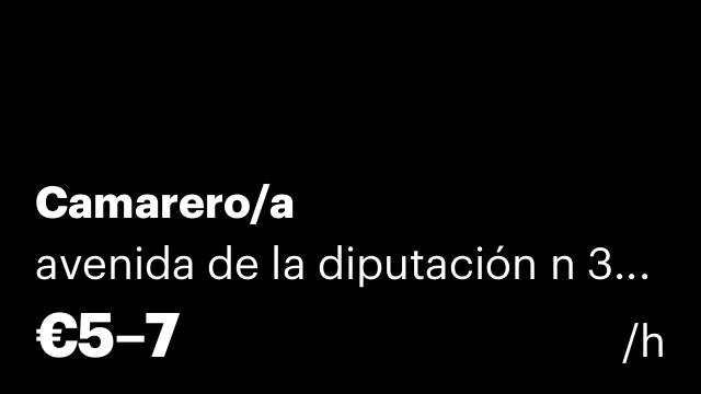 Camarero/a