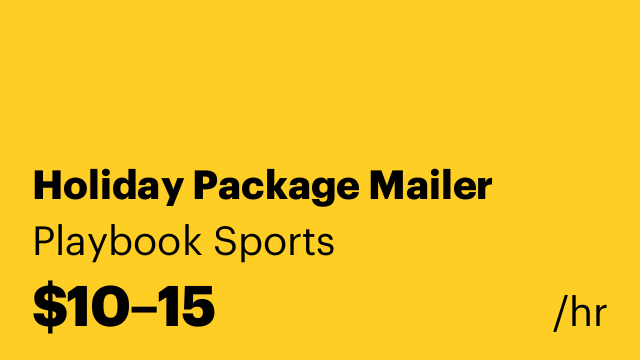 Holiday Package Mailer