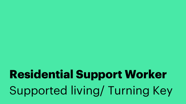Residential Support Worker