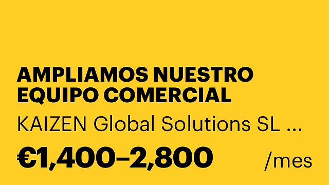 AMPLIAMOS NUESTRO EQUIPO COMERCIAL