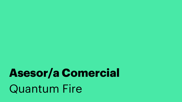Asesor/a Comercial