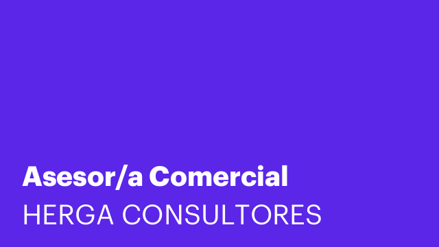 Asesor/a Comercial