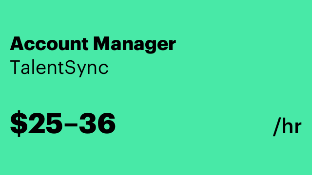 Account Manager