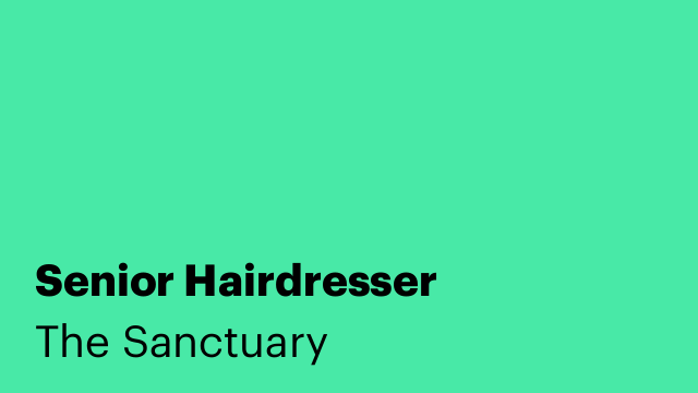 Senior Hairdresser
