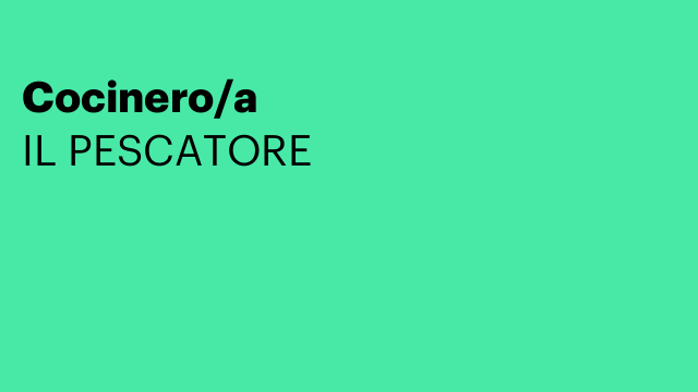 Cocinero/a