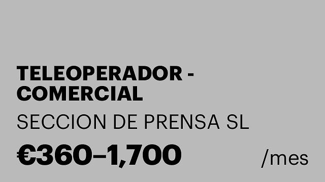 TELEOPERADOR - COMERCIAL