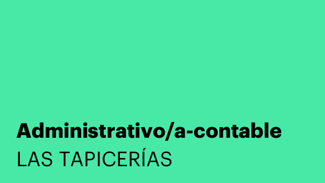 Administrativo/a-contable