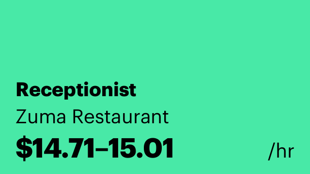 Receptionist