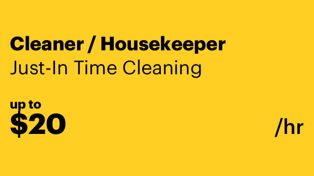 Cleaner / Housekeeper