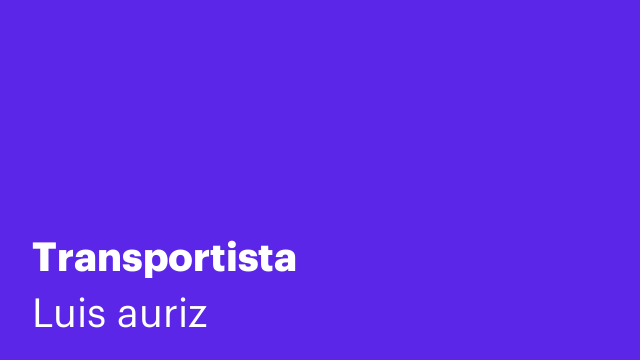 Transportista