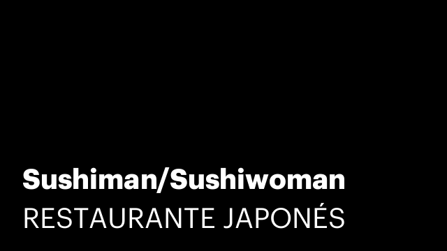 Sushiman/Sushiwoman