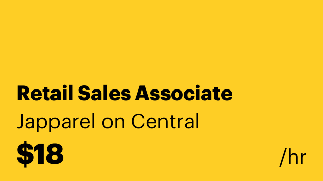 Retail Sales Associate