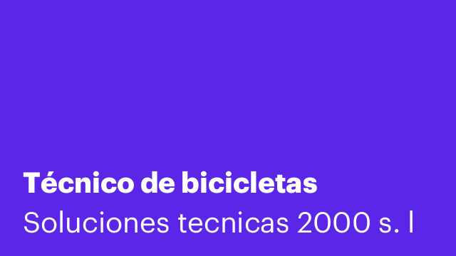 Técnico de bicicletas