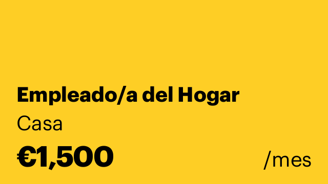 Empleado/a del Hogar