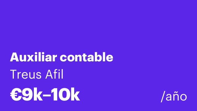 Auxiliar contable