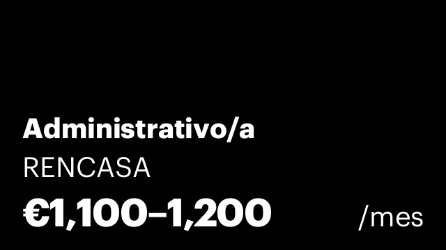 Administrativo/a