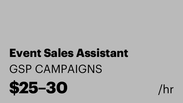 Event Sales Assistant