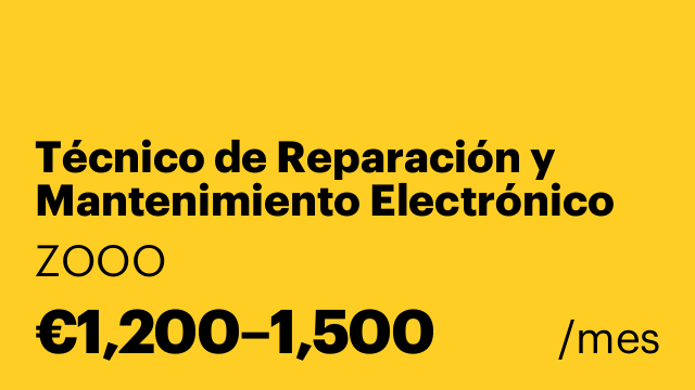 Técnico de Reparación y Mantenimiento Electrónico