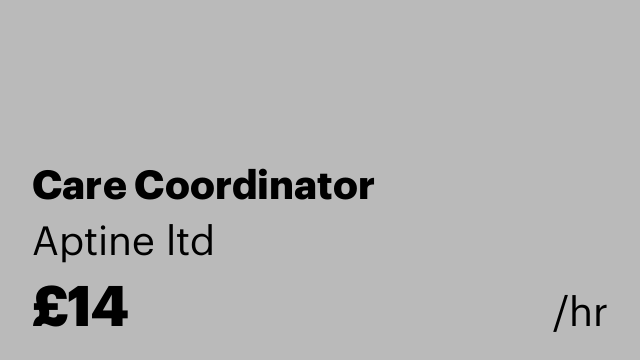 Care Coordinator