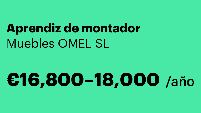 Aprendiz de montador