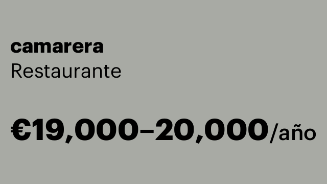 camarera