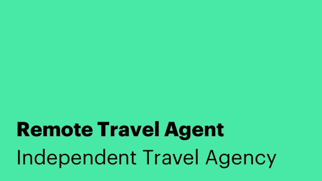 Remote Travel Agent