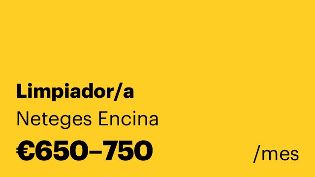 Limpiador/a