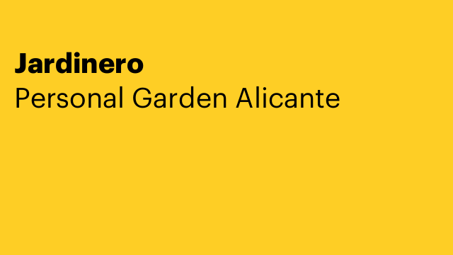 Jardinero