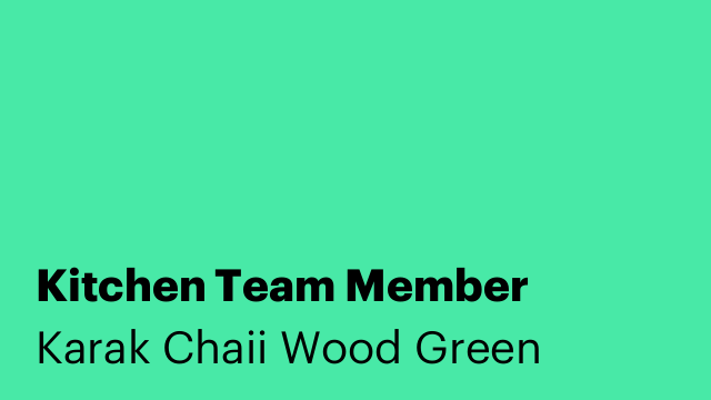 Kitchen Team Member