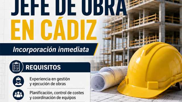 Jefe/a de Obra