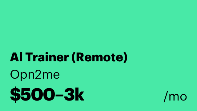 Al Trainer (Remote)