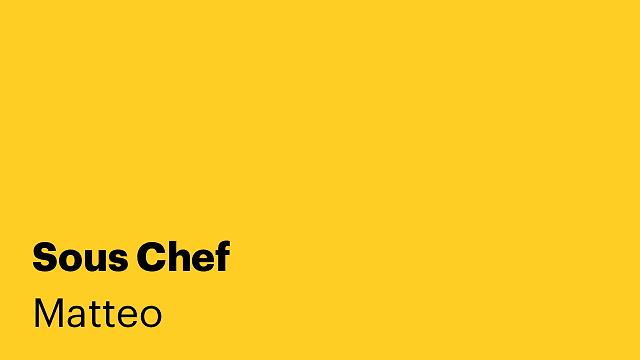 Sous Chef
