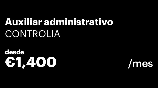 Auxiliar administrativo