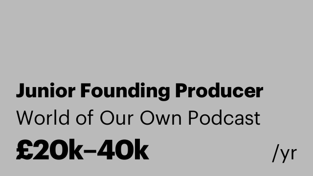 Junior Founding Producer