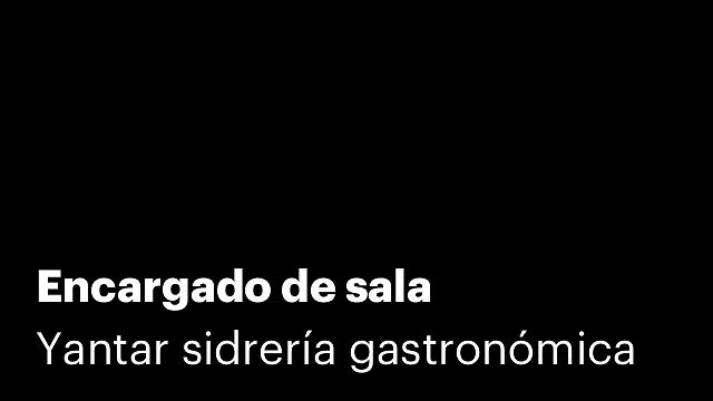 Encargado de sala