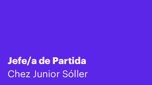 Jefe/a de Partida