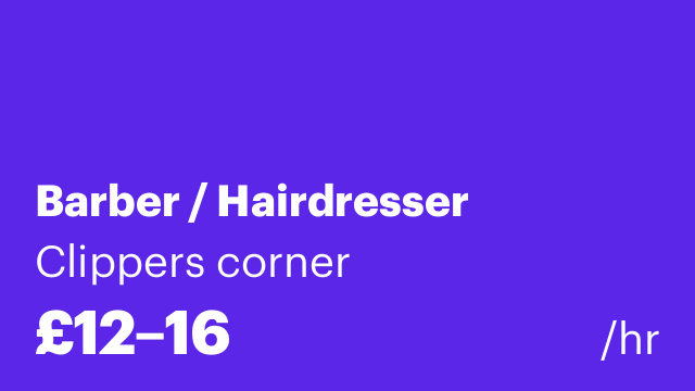 Barber / Hairdresser