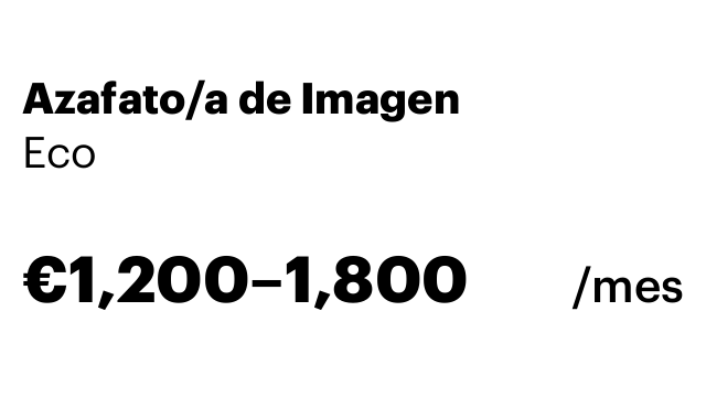 Azafato/a de Imagen