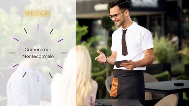 Camarero/a de Restaurante - Nueva Apertura - Montecarmelo